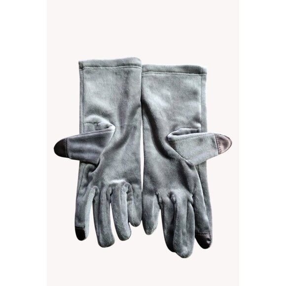 Sprigs Gloves Womens Velvet Perfect Fit Texting Chocolate Brown - Picture 4 of 7